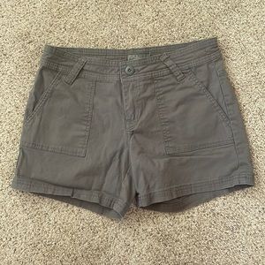 Grey khaki shorts